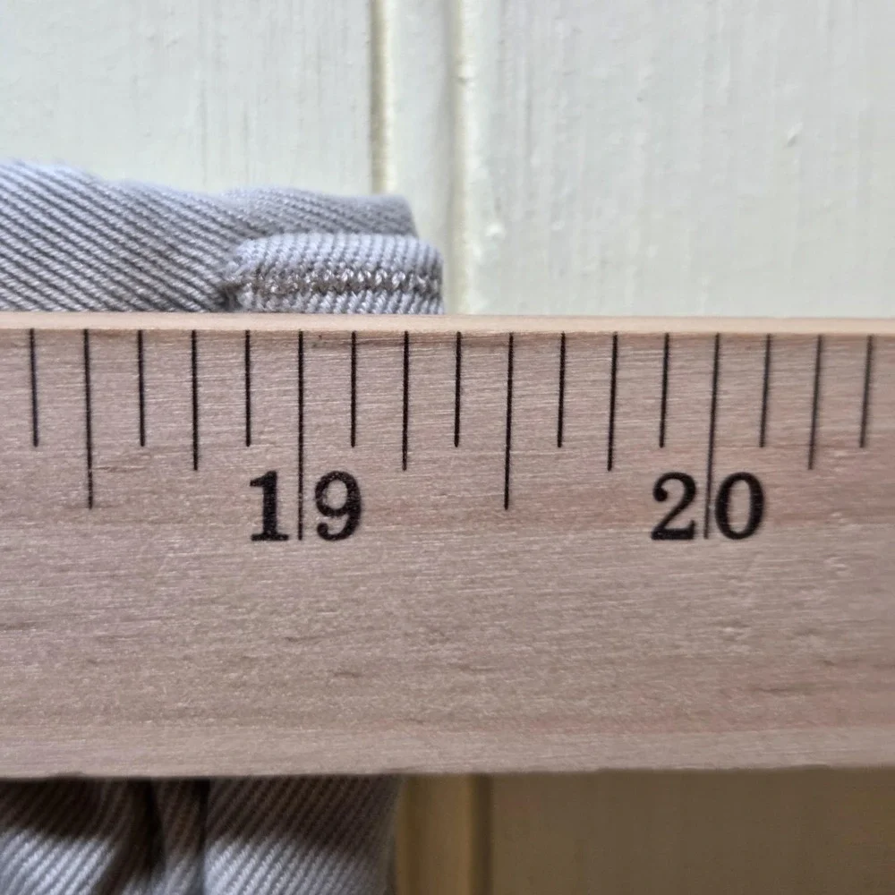 George Pants Mens 38x28 Barley Pleated Classic‎ Fit Chino Cotton Casual
